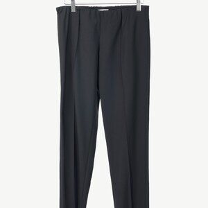 Brunello Cucinelli SS/15 Black Stretch-Wool Pull-On Trousers